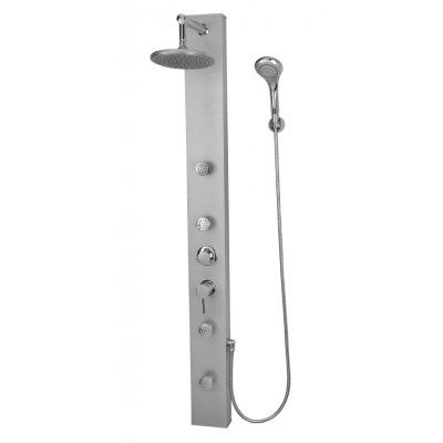 Panel natryskowy aluminiowy Deante Neo Astera NRA 351K